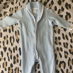 RALPH LAUREN BABY BOY SWEATER OUTFIT BABY BLUE 9M